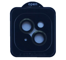 Захисне скло Camera METAL for iPhone 14/14 Plus green mag-200000155798355124
