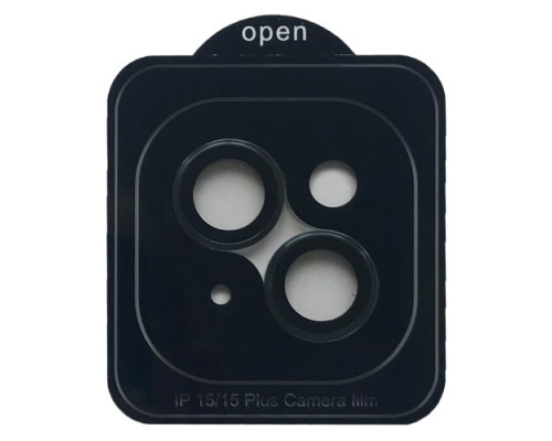 Захисне скло Camera METAL for iPhone 15/15 Plus dark blue mag-200000155811955136