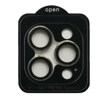 Захисне скло Camera METAL for iPhone 17 Pro / 17 Pro Max titanium grey mag-2000001625392144548