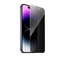 Захисне скло HOCO A34 Plus 9D Large Arc Anti-spy dustproof for iPhone 14 Pro Black mag-694200760469734957
