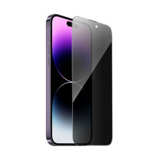 Захисне скло HOCO A34 Plus 9D Large Arc Anti-spy dustproof for iPhone 14 Pro Black mag-694200760469734957
