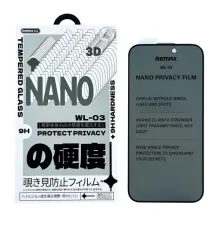 Захисне скло Remax WL-03 Future Ultra-soft Series Privacy for iPhone 17 Pro чорне mag-6954851258155144218