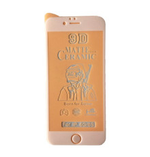 Захисне скло Ceramic MATTE for iPhone 6/6S біле тех. пак. mag-200000122079523971