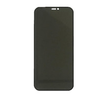 Захисне скло PRIVACY GLASS (Анти-шпигун) for iPhone 12 Pro Max (6.7'') чорне тех. пак. mag-200000130858537475