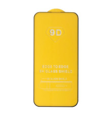 Захисне скло 9D iPhone 14 Pro Max чорне тех пак mag-2000001450680103828