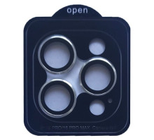 Захисне скло Camera METAL for iPhone 16 Pro / 16 Pro Max silver mag-2000001545522100318