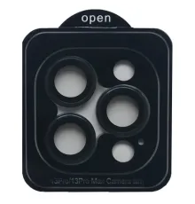 Захисне скло Camera METAL for iPhone 13 Pro/13 Pro Max dark blue mag-2000001557792142436