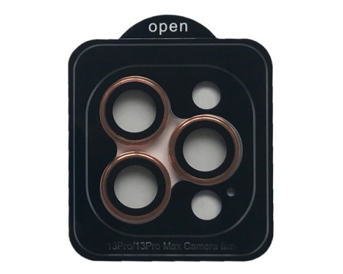 Захисне скло Camera METAL for iPhone 13 Pro/13 Pro Max pink mag-2000001557839141244