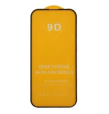 Захисне скло 9D iPhone 16 Plus/iPhone 15 Plus чорне тех пак mag-2000001575284153149