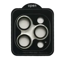 Захисне скло Camera METAL for iPhone 17 Pro / 17 Pro Max silver mag-2000001625408144549