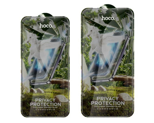 Захисне скло HOCO G11 Full screen HD privacy protection for iPhone 14 Pro 20+5 mag-6931474780645141744