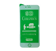 Захисне скло CERAMIC for iPhone 6/6S біле тех. пак. mag-200000119626721604