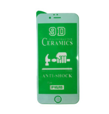 Захисне скло CERAMIC for iPhone 6/6S біле тех. пак. mag-200000119626721604