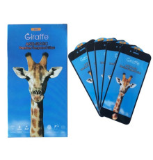 Giraffe Anti-static glass for iPhone 6/6S black тех упаковка (5шт) mag-200000143165839320