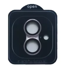 Захисне скло Camera METAL for iPhone 16 / 16 Plus purple mag-2000001545645145626