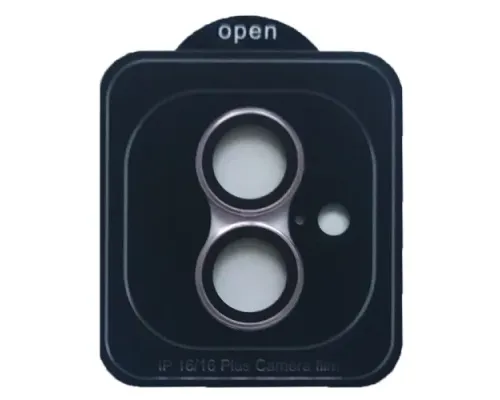 Захисне скло Camera METAL for iPhone 16 / 16 Plus purple mag-2000001545645145626