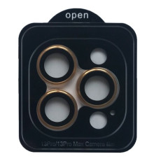 Захисне скло Camera METAL for iPhone 13 Pro/13 Pro Max gold mag-2000001557815135471