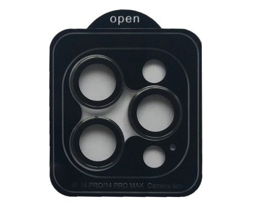 Захисне скло Camera METAL for iPhone 14 Pro/14 Pro Max titanium grey mag-2000001557938142437