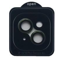 Захисне скло Camera METAL for iPhone 15/15 Plus green mag-200000155814055138
