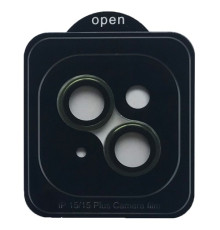 Захисне скло Camera METAL for iPhone 15/15 Plus green mag-200000155814055138
