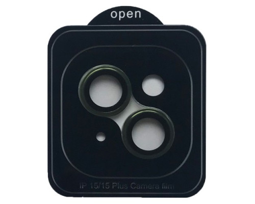 Захисне скло Camera METAL for iPhone 15/15 Plus green mag-200000155814055138