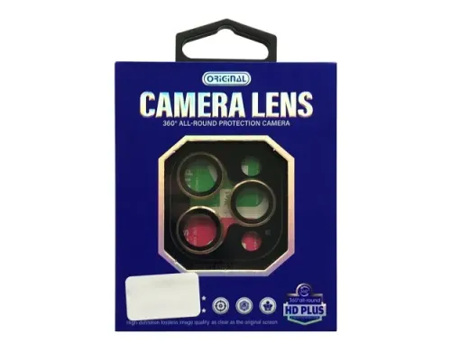 Захисне скло Camera METAL for iPhone 17 Pro / 17 Pro Max gold mag-2000001625415144550
