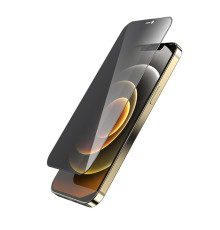 Захисне скло HOCO Full screen HD privacy protection tempered glass set for iP12 Pro Max (25PCS)(G11) Black (6931474771414)