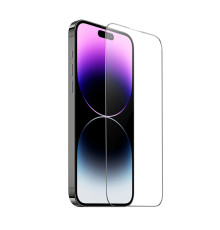 Захисне скло HOCO 9D large arc dustproof glass for iP15 Pro Max(A34) Black (6942007607469)