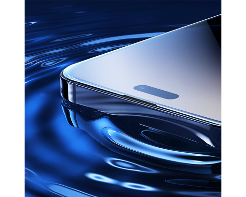 Захисне скло HOCO 9D large arc dustproof glass for iP15 Pro Max(A34) Black (6942007607469)