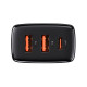 Мережевий зарядний пристрій Baseus Compact Quick Charger 2U+C 30W EU Black (CCXJ-E01)