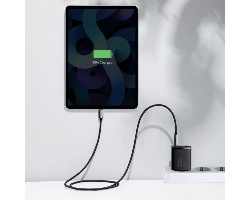 Мережевий зарядний пристрій Baseus Compact Quick Charger 2U+C 30W EU Black (CCXJ-E01)