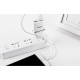 Мережевий зарядний пристрій HOCO C12 Smart dual USB charger 12W White (6957531047759)