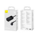 Мережевий зарядний пристрій Baseus GaN3 Pro Desktop Powerstrip AC+2U+2C 65W EU Black(Include：Baseus Xiaobai series fast charging Cable Type-C to Type (PSZM000901)