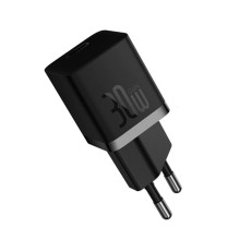 Мережевий зарядний пристрій Baseus GaN5 Fast Charger(mini) 1C 30W EU Black (CCGN070401)