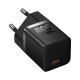 Мережевий зарядний пристрій Baseus GaN5 Fast Charger(mini) 1C 30W EU Black (CCGN070401)