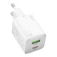 Мережевий зарядний пристрій HOCO N41 Almighty PD20W+QC3.0 charger White (6942007617031)