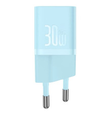 Мережевий зарядний пристрій Baseus GaN5 Fast Charger(mini) 1C 30W EU Blue (CCGN070603)