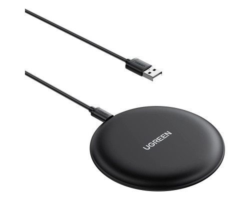 Бездротовий зарядний пристрій UGREEN CD186 Wireless Charging Pad ( Black )(UGR-15112) (UGR-15112)