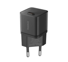 Мережевий зарядний пристрій Baseus GaN5S Fast Charger 1C 20W EU Cluster Black (P10162503113-00)