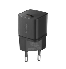 Мережевий зарядний пристрій Baseus GaN5S Fast Charger 1C 20W EU Cluster Black (P10162503113-00)