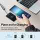 Бездротовий зарядний пристрій Vention Wireless Charger 15W Ultra-thin Mirrored Surface Type 0.05M Black (FGBBAG)