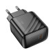 Мережевий зарядний пристрій HOCO CS24A Puerto single-port PD25W charger (EU) Black (6942007639750)