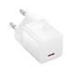 Мережевий зарядний пристрій Baseus GaN5 Fast Charger(mini) 1C 30W EU Moon White(With: Baseus Dynamic 3 Series Fast Charging Data Cable Type-C to Type- (P10110902213-00)