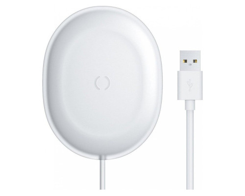 Бездротовий зарядний пристрій Baseus Jelly wireless charger 15W White (WXGD-02)