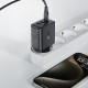 Мережевий зарядний пристрій ACEFAST A57 PD35W GaN (2*USB-A+USB-C) charger Black (6974316282730)