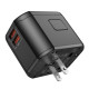 Універсальний зарядний пристрій HOCO AC15 Walker three-port PD20W(1C2A) universal conversion charger Black (6942007607773)