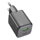 Мережевий зарядний пристрій HOCO N41 Almighty PD20W+QC3.0 charger Black (6942007617024)