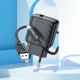 Мережевий зарядний пристрій HOCO CS21A Rich single port QC3.0 charger set(Micro)(EU) Black (6942007609890)