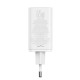 Мережевий зарядний пристрій Baseus GaN6 Pro Fast Charger 2C+2U 65W EU Moon White((With:Mini White Cable Type-C to Type-C 100W(20V/5A) 1m White） (P10162701213-00)