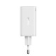 Мережевий зарядний пристрій Baseus GaN6 Pro Fast Charger 2C+2U 65W EU Moon White((With:Mini White Cable Type-C to Type-C 100W(20V/5A) 1m White） (P10162701213-00)